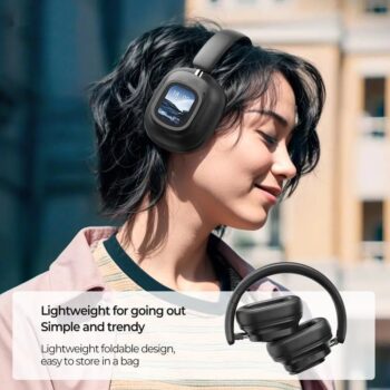 Head-mounted Bluetooth Headset With Screen